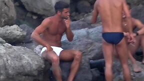 BUTT FESSES HOMME PLAGE VOYEUR